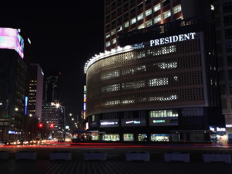 Hotel President Seoul Exterior foto