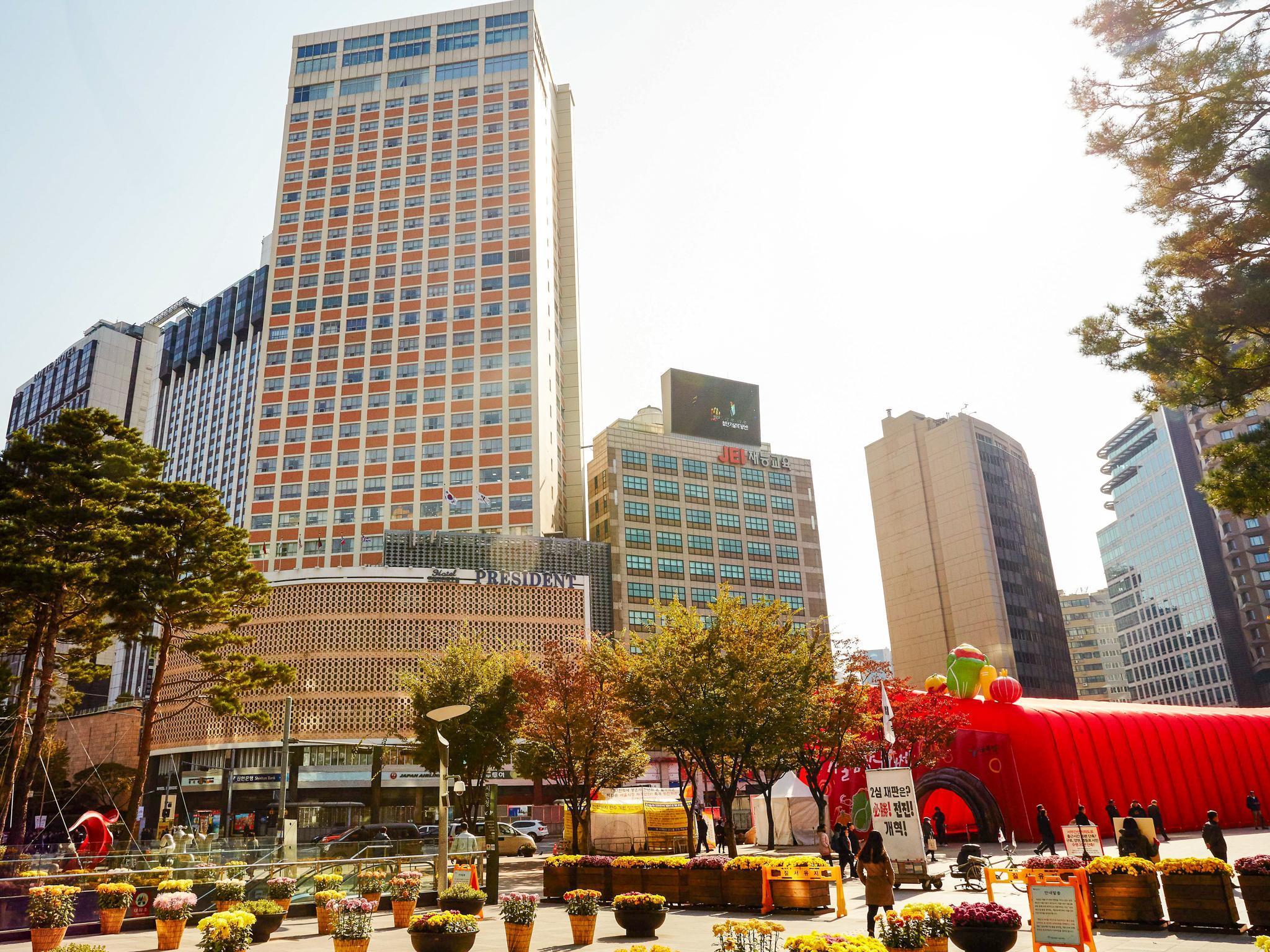 Hotel President Seoul Exterior foto